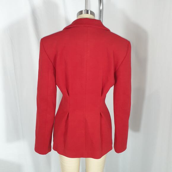 Ceren Ocak Red Blazer Jacket Size S - NWT - Picture 4 of 4